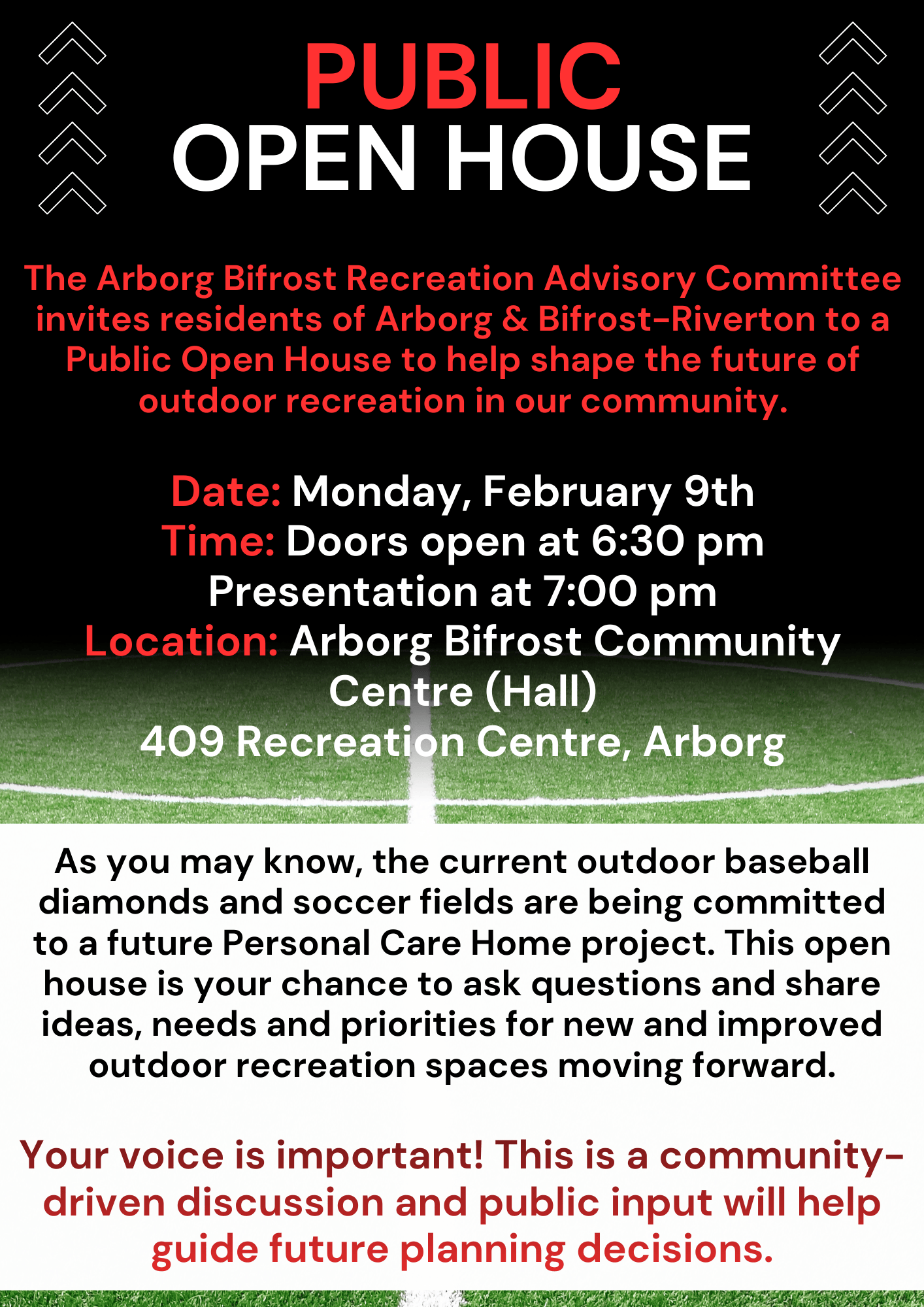 Open House Outdoor Recreation